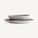 Sorans Porcelain Crockery (Set of 18) - Maison Rêves UK