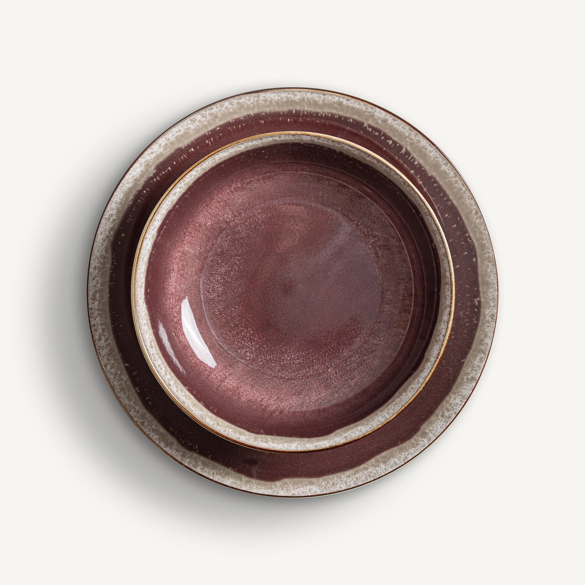 Sorans Porcelain Crockery (Set of 18) - Maison Rêves UK