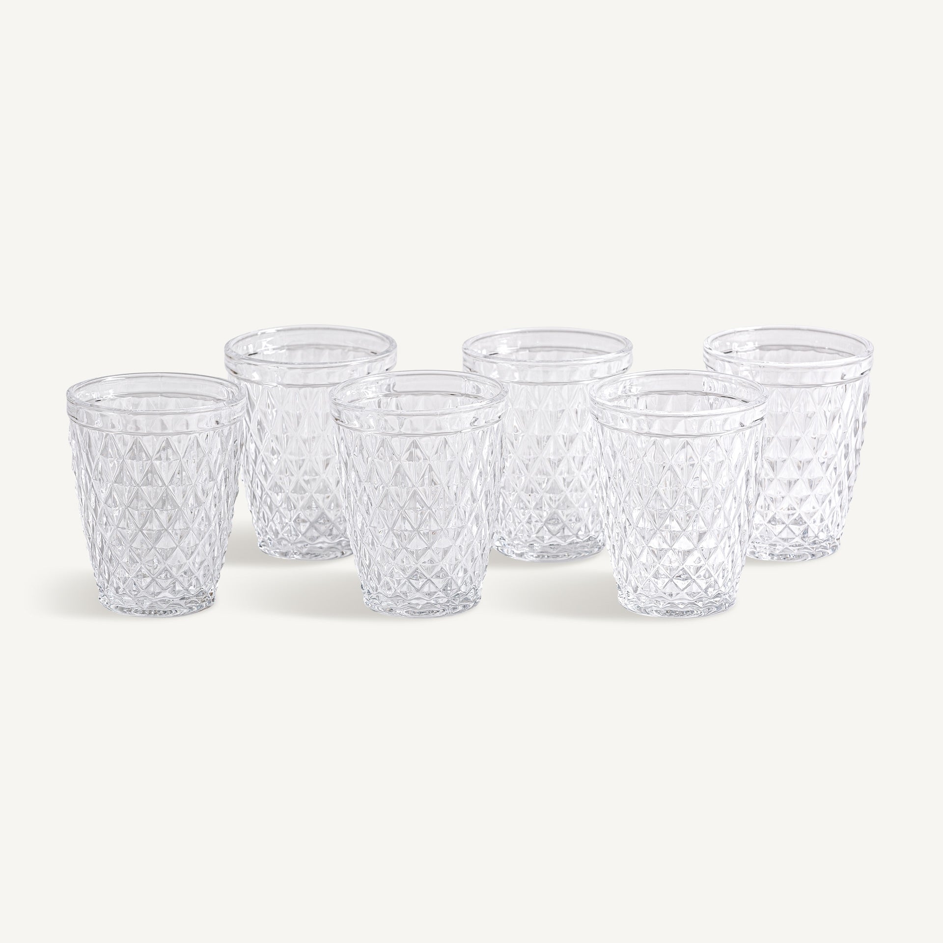 Dasley Crystal Glass (Set of 6) - Maison Rêves UK