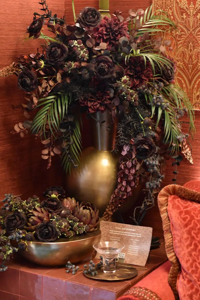 Crimson Manor Floral Arrangement