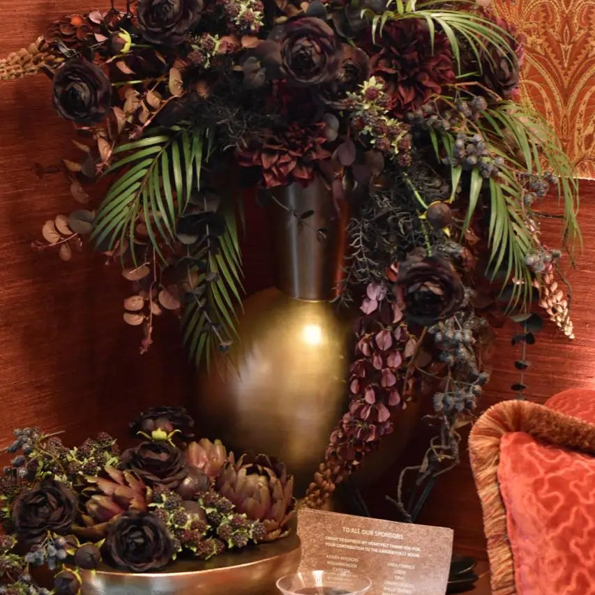 Crimson Manor Floral Arrangement