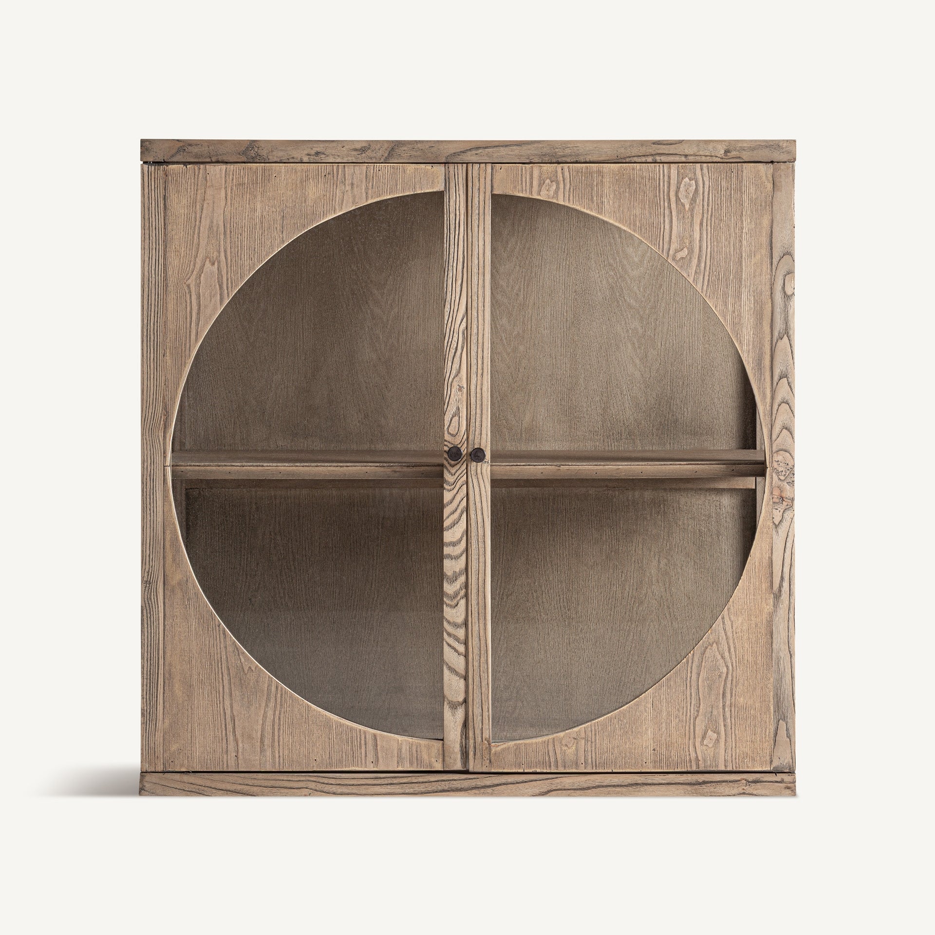 Byremo Elm Wood Modular Display Cabinet - Maison Rêves UK