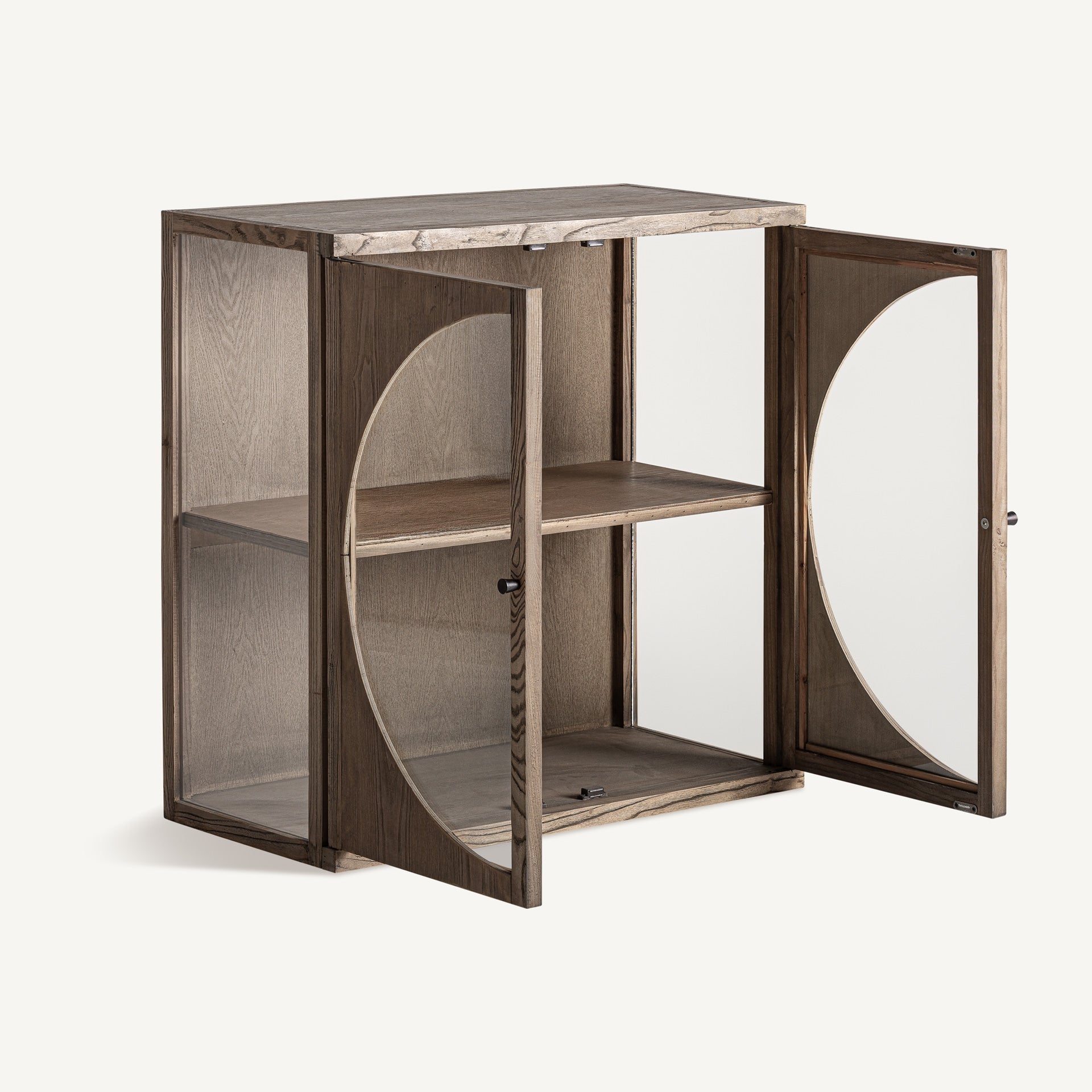 Byremo Elm Wood Modular Display Cabinet - Maison Rêves UK