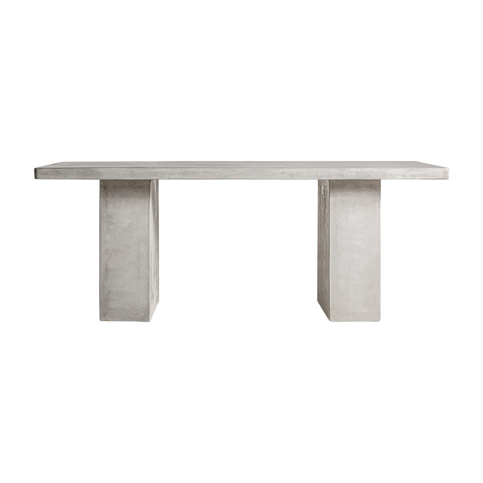 Vytina Off White Rectangular Dining Table - Maison Rêves UK