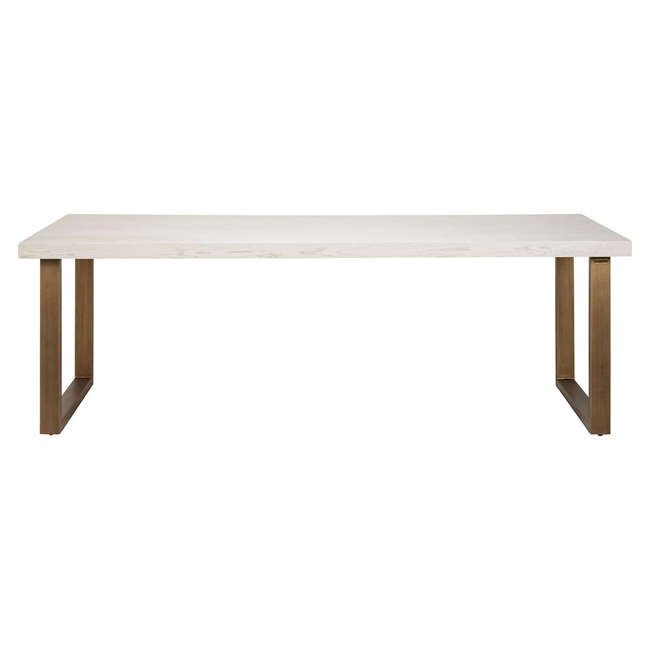 Whitebone Verona Grey Rectangular Dining Table by Richmond Interiors - Maison Rêves UK