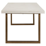 Whitebone Verona Grey Rectangular Dining Table by Richmond Interiors - Maison Rêves UK