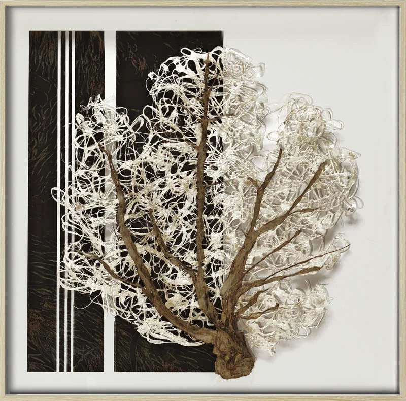 Yin Coral Paper Wall Art