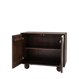 Zenith Walnut 2 Door Sideboard Mango Wood - Maison Rêves UK