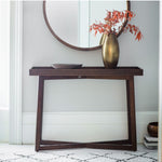 Calvera Retreat Wooden Console Table in Brown - Maison Rêves UK