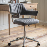 Meridelle Fabric Swivel Chair - Maison Rêves UK