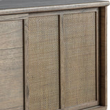 Mariposa 3 Drawer 2 Door Wooden Sideboard - Maison Rêves UK