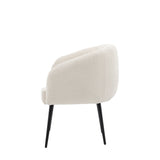 Centuri Off White Fabric Tub Chair
