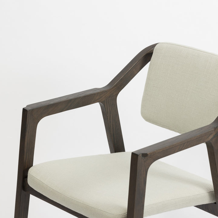 Strata Angle Walnut Dining Chair by Eccotrading Design London - Interitower | UK 