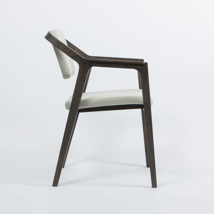Strata Angle Walnut Dining Chair by Eccotrading Design London - Interitower | UK 