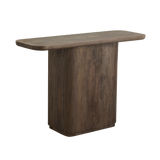 Toke Stained Brown Mango Wood Console Table by Nordal