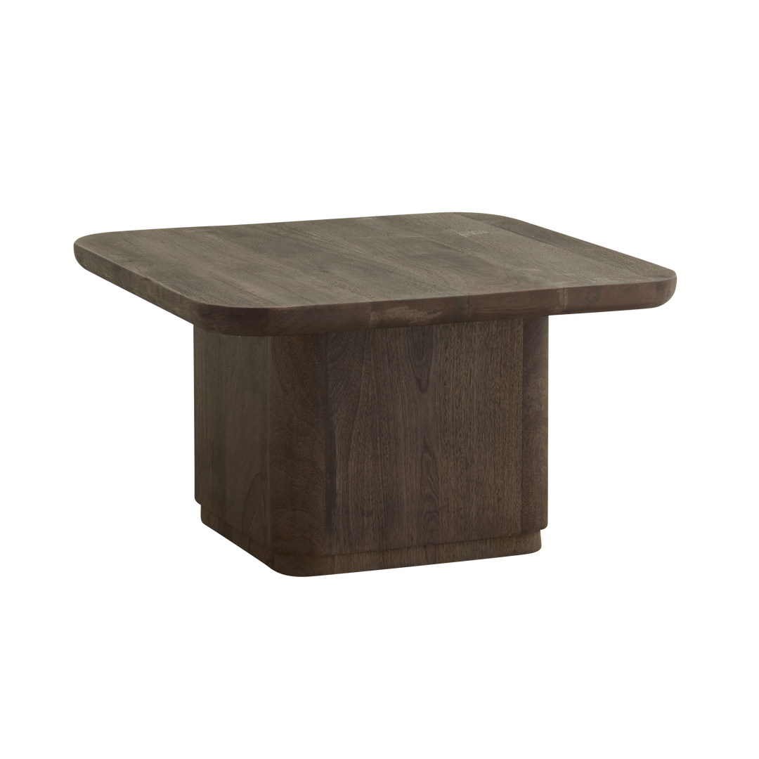 Toke Stained Brown Mango Wood Coffee Table by Nordal