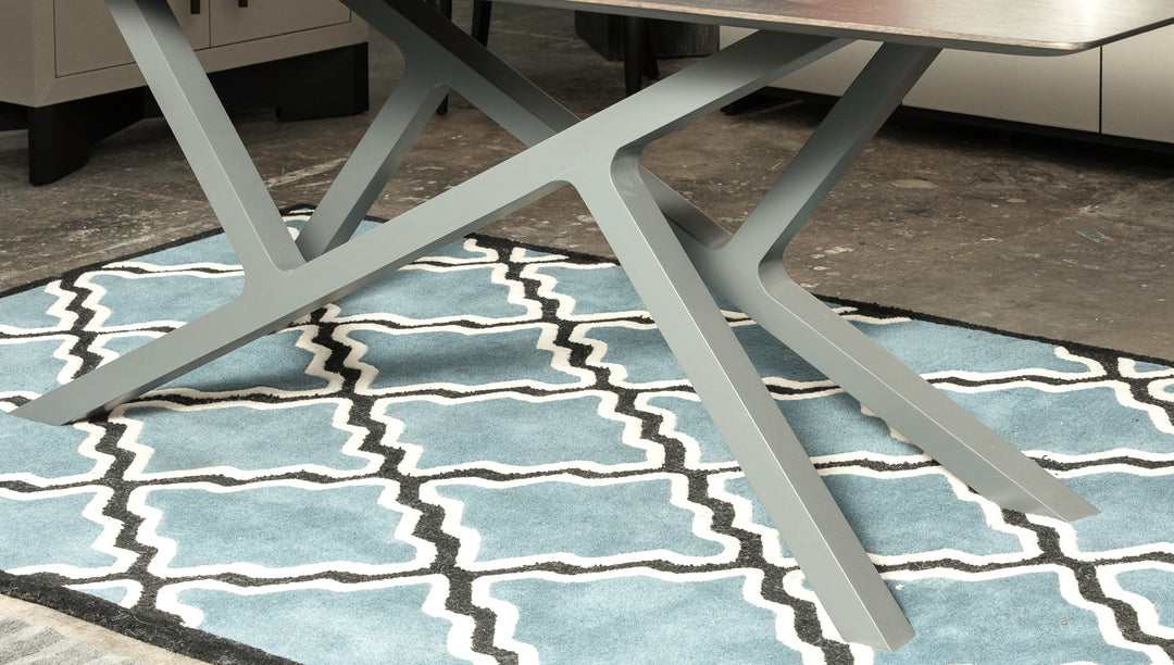 Strata Angle Dark Walnut Dining Table by Eccotrading Design London - Interitower | UK 