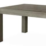 Lucca Textured Grey/Taupe Oak Dining Table by Berkeley Designs