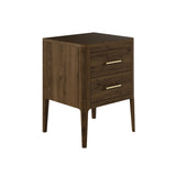 Abberley Bedside Table - Brown by DI Designs