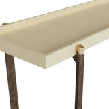 Hambledon Console Table - Cream Shagreen by DI Designs