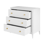 Abberley Chest of Drawers - White by DI Designs