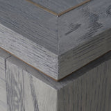 Avalon Desk Grey Oak by Eccotrading Design London