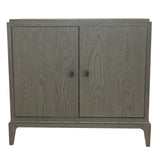 Astor 2 Door Cabinet Midnight Oak by Eccotrading Design London