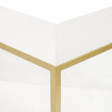 Berkeley Console Table - White by DI Designs