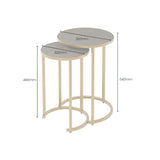 Hampton Nest Table - 2 Piece by DI Designs