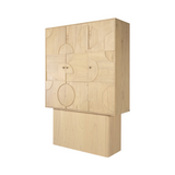Zulgo Mindi Wood Cabinet