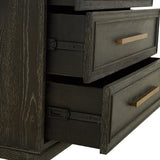 Renmin 3 Drawer Chest Reclaimed Oak by Ecco Trading Design London