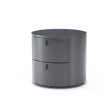 Sims Bedside Table - Matte Anthracite