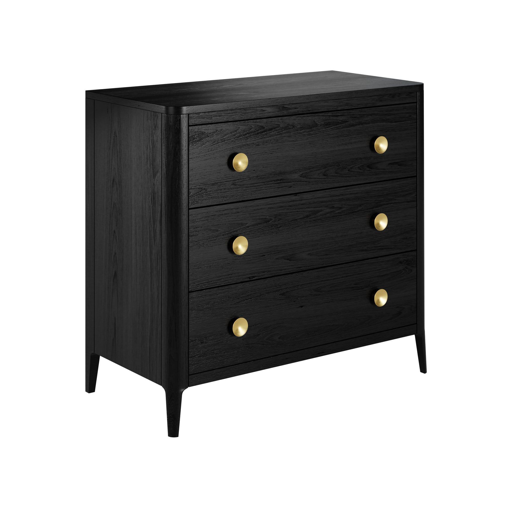 Abberley Chest of Drawers - Black by DI Designs - Maison Rêves UK