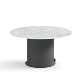 Alban Coffee Table - Carrara White - Maison Rêves UK