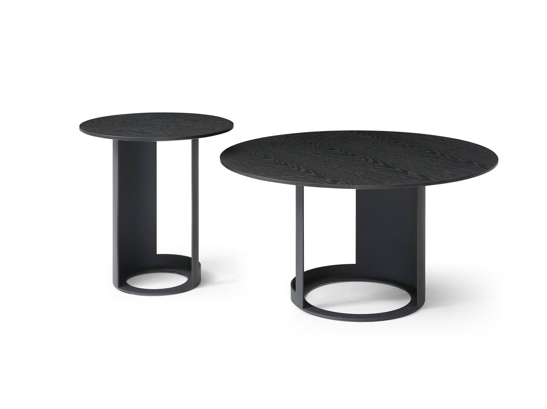 Alban Coffee Table - Matte Black - Maison Rêves UK
