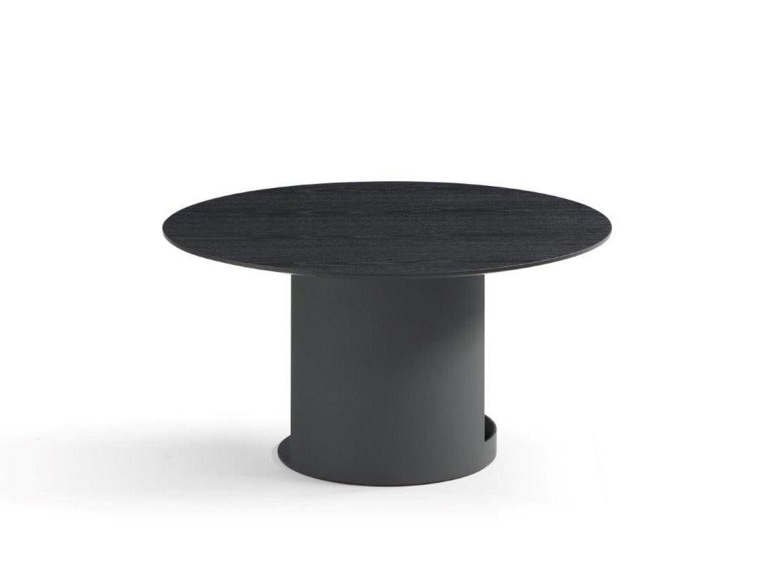Alban Coffee Table - Matte Black - Maison Rêves UK