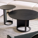 Alban Coffee Table - Matte Black - Maison Rêves UK