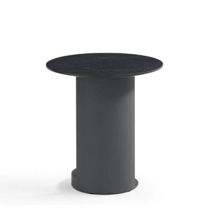 Alban Side Table - Matte Black - Maison Rêves UK