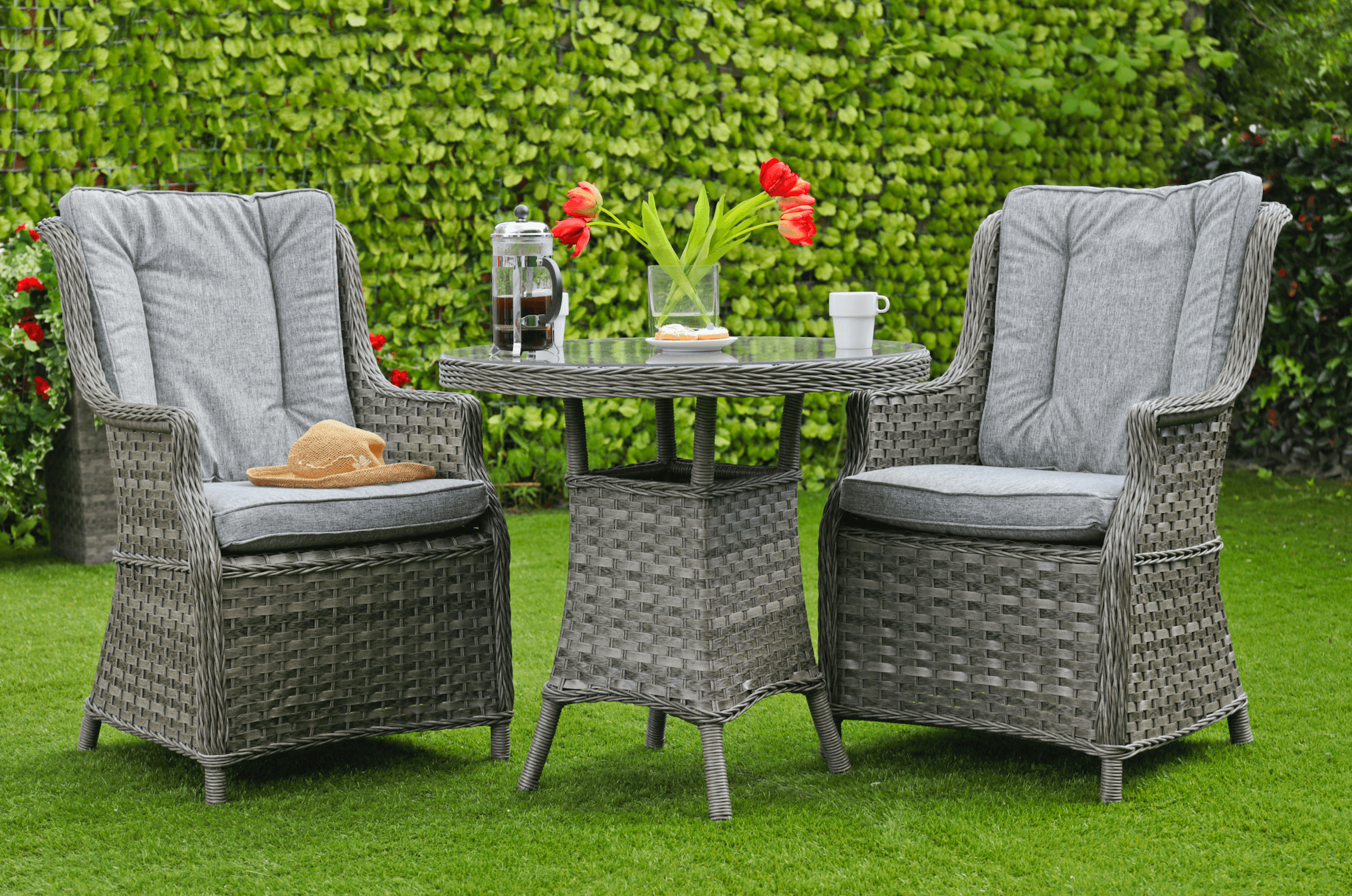Garden Bistro Sets Dining Sets Chairs Benches Maison Reves UK