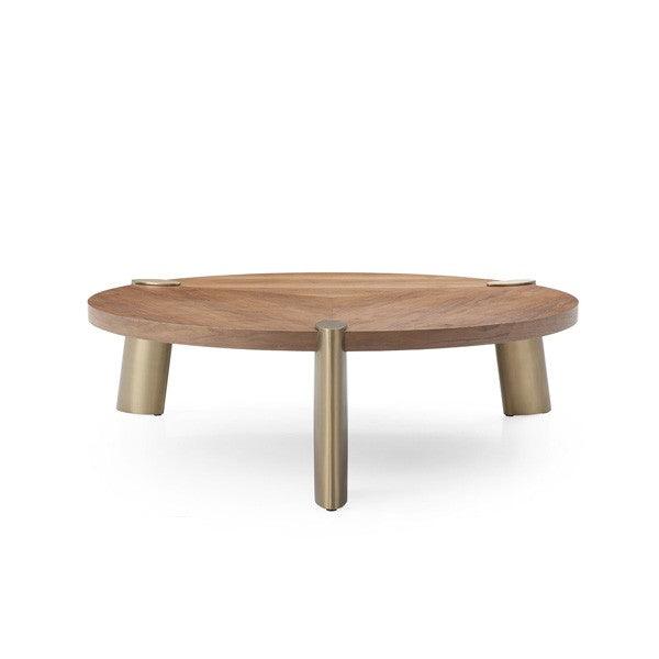 Amara Coffee Table - Medium - Walnut - Maison Rêves UK