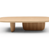 Amelia Coffee Table - Ash Oak - Maison Rêves UK