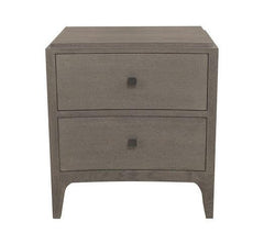 Arden 2 Drawer Bedside Midnight Oak by Eccotrading Design London - Maison Rêves UK