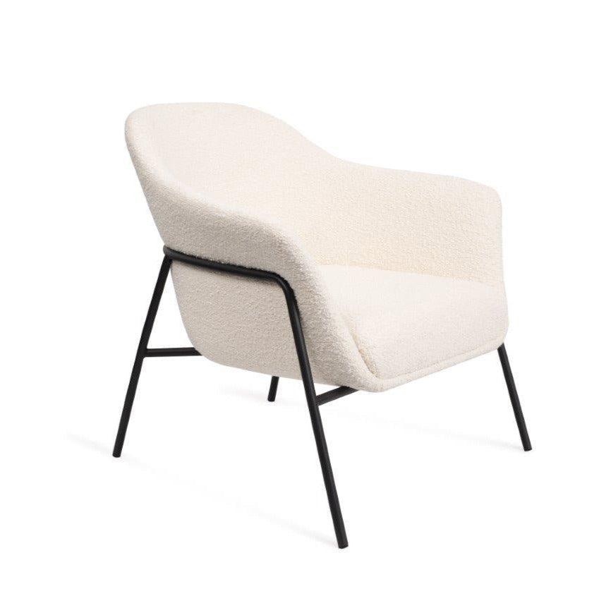 Arteta Accent Chair - Polar Boucle - Maison Rêves UK