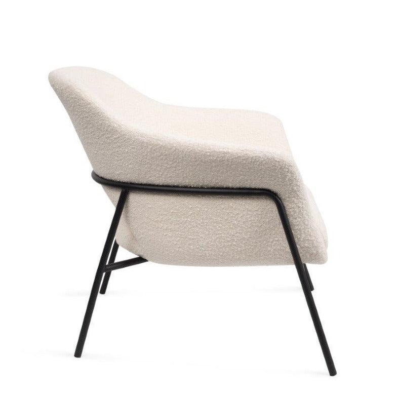 Arteta Accent Chair - Polar Boucle - Maison Rêves UK