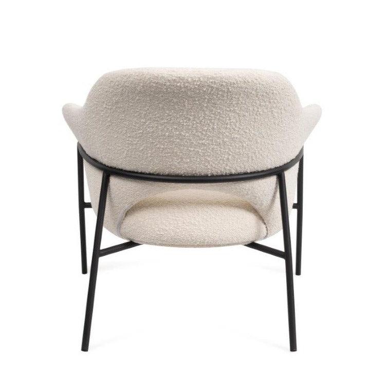 Arteta Accent Chair - Polar Boucle - Maison Rêves UK
