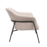 Arteta Accent Chair - Steam Boucle - Maison Rêves UK