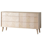 Astley 6 Drawer Oak Chest - Maison Rêves UK