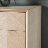 Astley 6 Drawer Oak Chest - Maison Rêves UK