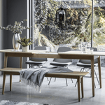 Astley Extending Oak Dining Table - Maison Rêves UK