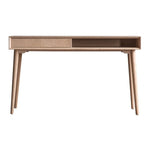 Astley Oak 1 Drawer Desk - Maison Rêves UK